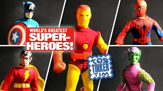 Personal Collection Mego Action Figures Repair Restore Review -70's WGSH