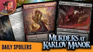 The Biggest, Baddest Blood Artist Ever | Murders at Karlov Manor MTG Spoilers (Day 2)