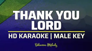 Thank You Lord | KARAOKE - Male Key