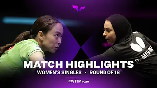 Highlights | Dina Meshref vs Kasumi Ishikawa | WS R16 | WTT Champions Macao 2022