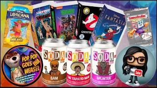 5 Funko Sodas, 4 Blockbuster Rewinds, tons of Lorcana and GPK pack rips! #funko #funkosoda #lorcana