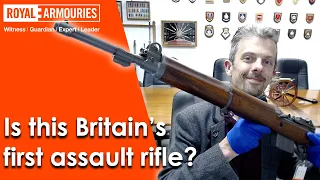 The first British assault rifle? The FN Model 1949 AFN with firearms expert Jonathan Ferguson.