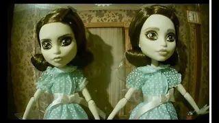 The Grady Twins from "The Shining", Monster High Skullector Dolls by Mattel ~ For Adult Collectors.