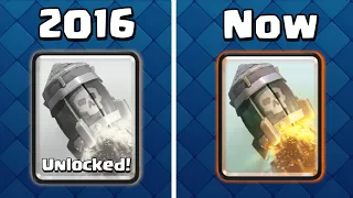 Rocket in 2016 vs Now - Clash Royale