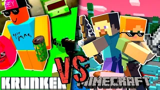 MINECRAFT VS KRUNKER: REVIEW