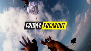 Friday Freakout: Double Malfunction, Skydiver Clears Reserve Line Twists By 700 Ft.