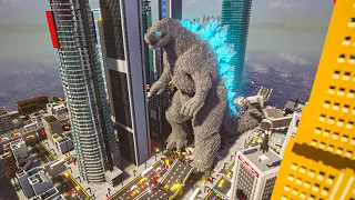 Godzilla wiped out the Сyberpunk Сity 🐻 Teardown