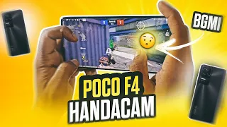 HANDCAM | POCO F4 PUBG TEST (4K) | HDR + EXTREME 60 FPS | BEST GAMING PHONE UNDER 23000