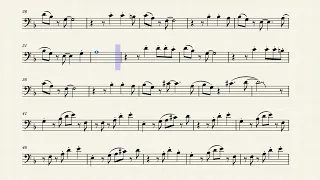 Cuphead - Floral Fury, Arr. for Trombone/Euphonium