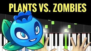 PIANO TUTORIAL : PLANTS VS ZOMBIES WATERY GRAVES (WITH METRONOME)
