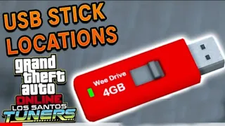 UNLOCK  New Music In GTA  | Music USB Sticks Locations Guide All 5 Media Stick Locations GET A FREE