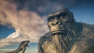 Colossal Kong Dwarfs Supermassive Godzilla