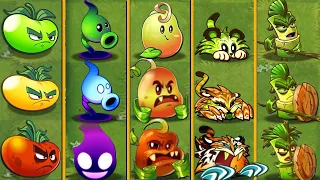 PvZ 2 Discovery - All Plants Have Many Shapes Evolution NOOB - PRO - HACKER version