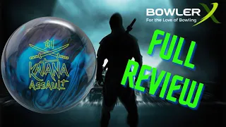 Radical Katana Assault Bowling Ball Video | BowlerX Full Uncut Review with JR Raymond