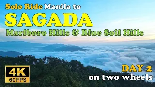 Sagada Solo Ride Adventure DAY 2 Marlboro Hills & Blue Soil Hills | NMAX (4K)