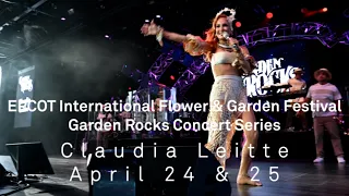 [4K] Garden Rocks Concert Series - Claudia Leitte | Epcot