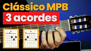 Aprenda Um Clássico Da MPB, Com Apenas 3 Acordes Simples (Músicas Fáceis De Tocar No Violão)