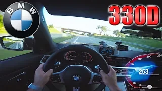 0-260km/h | 2019 BMW 330d (G20) | POV- Acceleration and Top speed TEST ✔