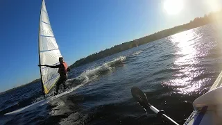 WINDSURFING. HOW TO STEER