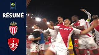 AS MONACO - STADE BRESTOIS 29 (4 - 2) - Résumé - (ASM - SB29) / 2021-2022