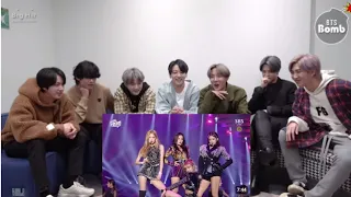 BTS Reaction to Blackpink 'Jennie' Solo performance at SBS GAyo Daejun 💜💛 (Fanmade 💜)