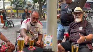 Ronaldo do Cavaco e Luiz Claudio no Popeye em Ipanema