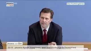 Flüchtlingskrise: Steffen Seibert auf der Bundespressekonferenz am 28.10.2015