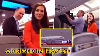 William and Catherine SPOTTED on a Commercial Flight to France Make Many Surprised And Intrigued