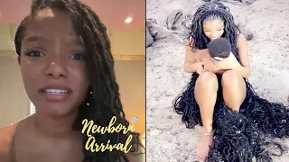 "I Don't Want My Baby To Be In The Industry" Halle Bailey On Son Halo Pursuing A Career! 🤷🏾‍♀️