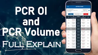 PCR Open Interest and PCR Volume in Option Trading Full Explain | Put Call Ratio Explained in Hindi