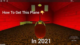 How To Get Dereak's Creation/Egg Plane In Pilot Training Flight Simulator(PTFS) In Roblox 2021
