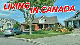 How do Canadians live | Average neighbourhood vs rich neighbourhood in Ontario
