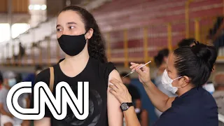 Manaus começa a vacinar adolescentes com comorbidades contra a Covid-19 | LIVE CNN