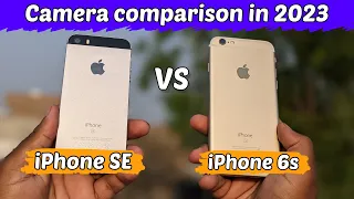 iPhone SE VS iPhone 6s  Camera Comparison in 2023🔥| Detailed Camera Test in Hindi ⚡
