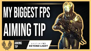 Destiny 2: One of the biggest Aiming tips I can give you for any FPS