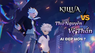 Theo bạn giữa Skin Nakroth X Killua và Skin Nakroth Thứ Nguyên Vệ Thần thì ai đẹp hơn ? Liên Quân