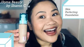 Uoma Beauty by Sharon C, Flawless IRL Skin Perfecting Foundation | Over 35 | Normal Skin | Wear Test