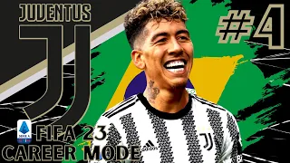 WE SIGNED ROBERTO FIRMINO!! 🇧🇷🔥 | Fifa 23 Juventus Career Mode #4