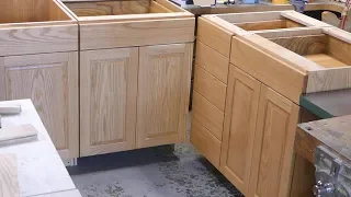 make a frameless kitchen cabinet Part 2 : base cabinet(My house remodeling project # 3)