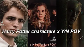 Harry Potter characters x Y/N TikTok POV + HP x Twilight POV