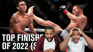 OMG HE ALMOST KILL HIM..Top UFC Finishes/KNOCKOUTS of 2022