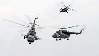 NATO Days 2014 - Czech Air Force helicopter offensive demonstration