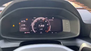 Cupra Formentor 190hp Acceleration