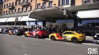 Team German World Champs 3x AMG GT S - Gumball 3000 2015