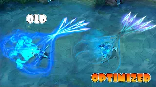 Revamp Helcurt Optimized Ice Scythe VS OLD Skill Effects