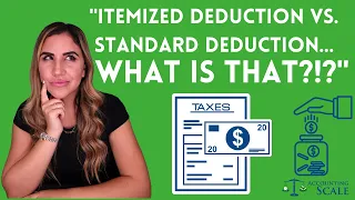 Itemized Deduction vs. Standard Deduction, Explained.