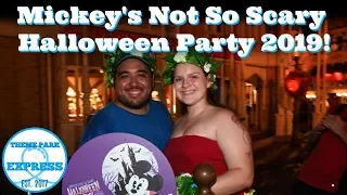 Mickey's Not So Scary Halloween Party 2019 | Costumes, Food, Candy, Parade & NEW Fireworks