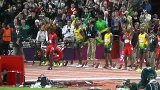 Usain Bolt 100m Olympic Final 2012