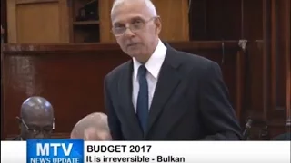 MTV News Update Dec. 07, 2016 - BUDGET 2017 DEBATE; 'It is irreversible' - Minister Bulkan