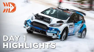 Sno*Drift Rally 2022 Action + Highlights from Day 1